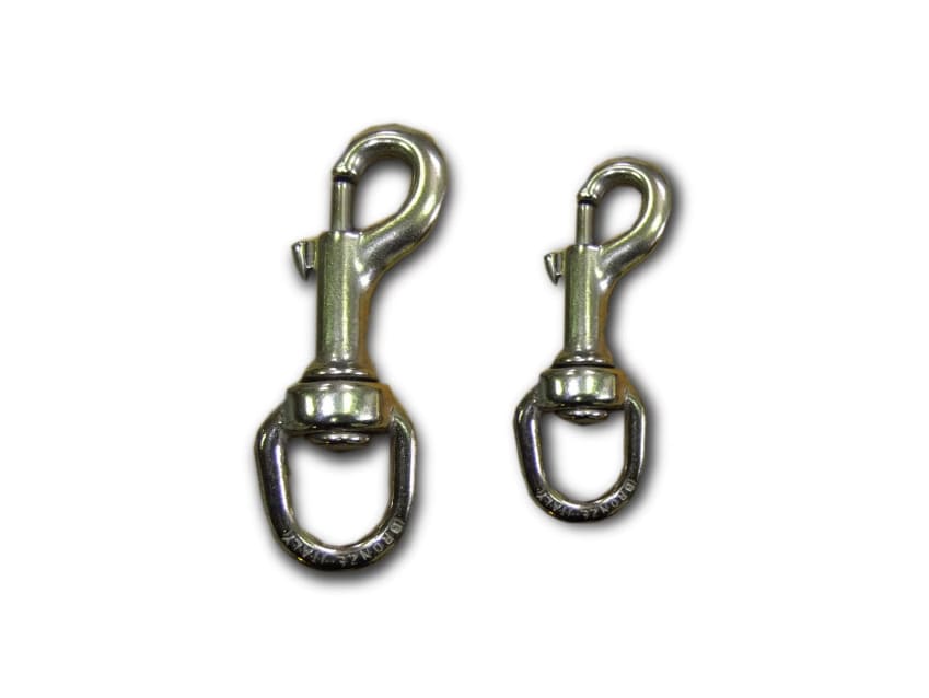 Moschettone Kong per neck line e tug line