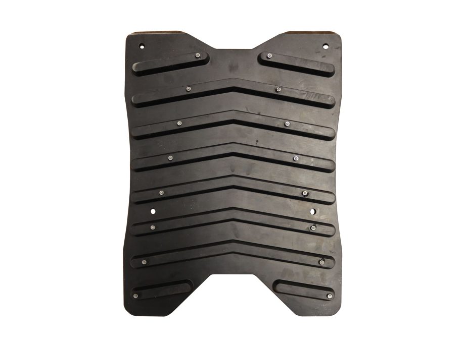 Schlitten Bremsmatte Extra Grip – Rückseite