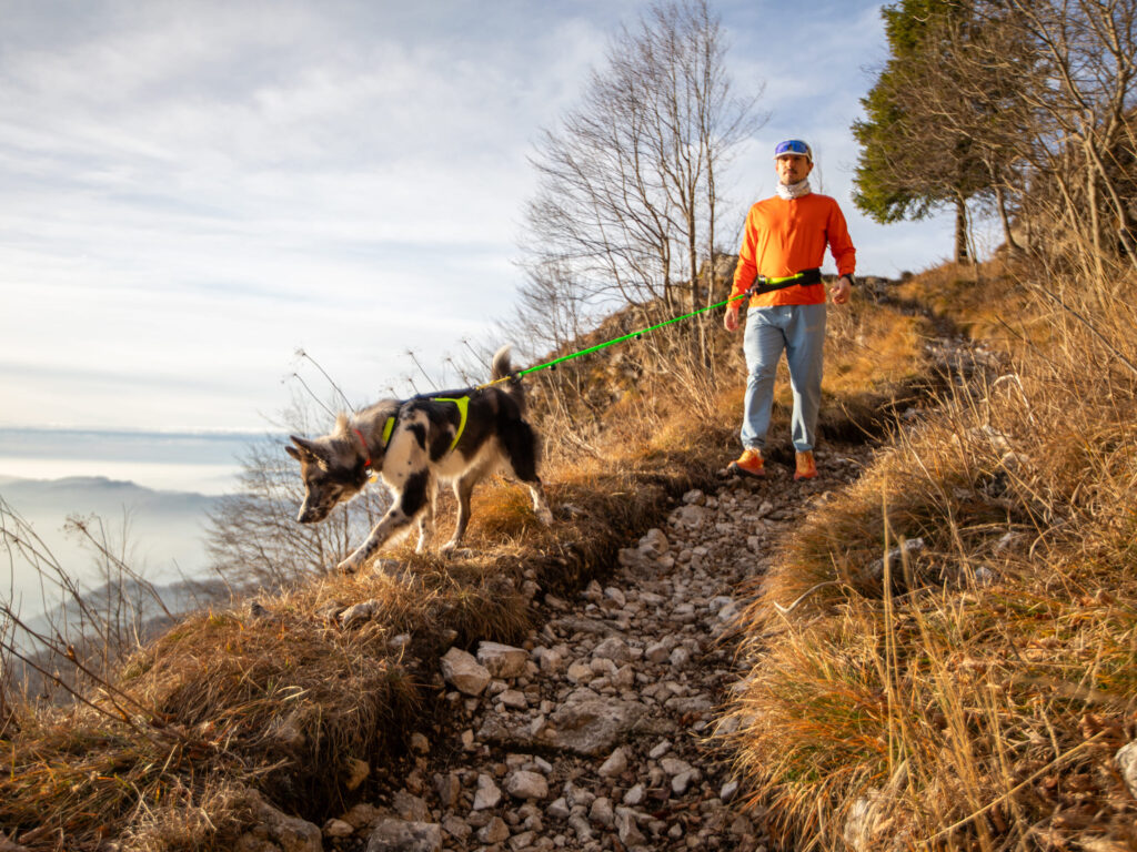 Enrico Merlo using our Trekking Kit